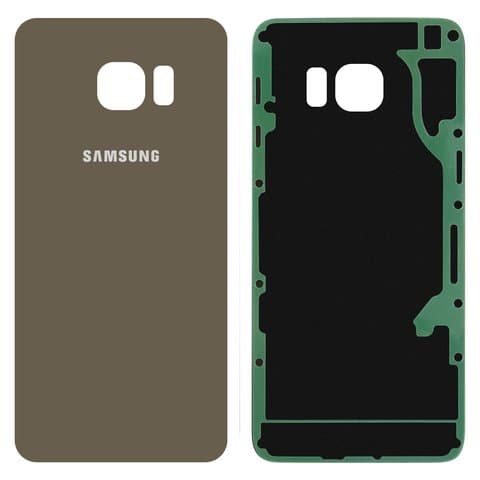 Задня кришка Samsung SM-G928 Galaxy S6 EDGE Plus, золотиста, Original (PRC) | корпус, задняя панель аккумулятора, АКБ, батареи