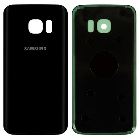 Задня кришка Samsung SM-G930 Galaxy S7, чорна, Original (PRC) | корпус, задняя панель аккумулятора, АКБ, батареи