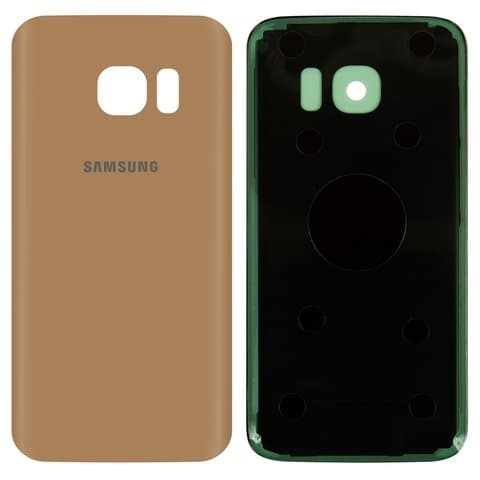 Задня кришка Samsung SM-G930 Galaxy S7, золотиста, Original (PRC) | корпус, задняя панель аккумулятора, АКБ, батареи