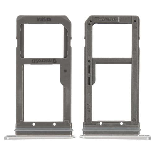 Тримач (лоток) SIM-карты Samsung SM-G935 Galaxy S7 EDGE, білий, High Copy | держатель СИМ-карты