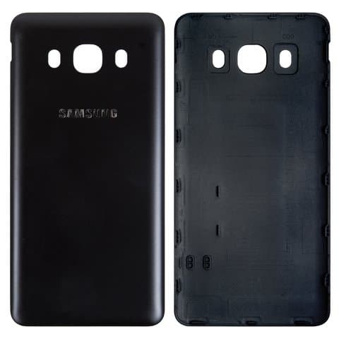 Задня кришка Samsung SM-J5108 Galaxy J5 (2016), SM-J510 Galaxy J5 (2016), чорна, Original (PRC) | корпус, задняя панель аккумулятора, АКБ, батареи