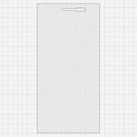 Захисне скло Huawei Ascend P7, сумісне з чохлом | Закаленное защитное стекло