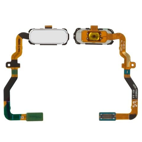 Шлейф Samsung SM-G930 Galaxy S7, кнопки HOME (меню), білий, Original (PRC)