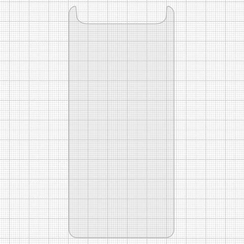 Закаленное защитное стекло 54 x 118 мм, универсальное, 0.26 мм, без упаковки, без салфеток, совместимо с чехлом