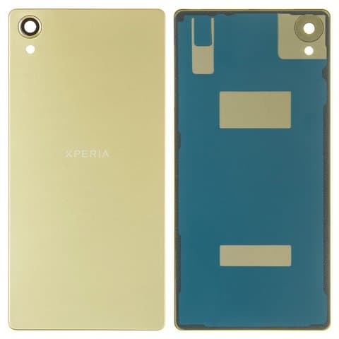 Задня кришка Sony F8131 Xperia X Performance, золотиста, Original (PRC), Lime Gold, Original (PRC) | корпус, задняя панель аккумулятора, АКБ, батареи