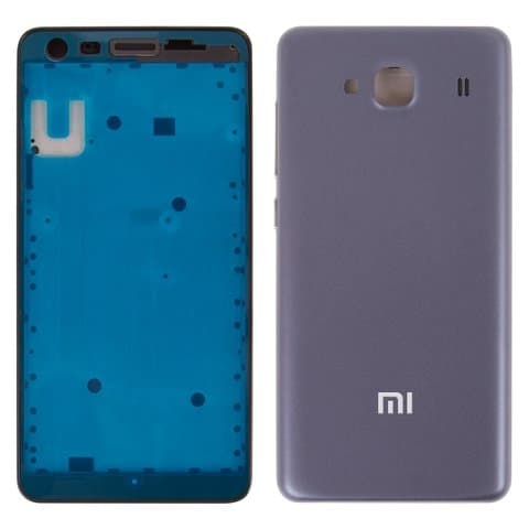 Корпус Xiaomi Redmi 2, 2014817, 2014818, чорний, Original (PRC), (панель, панели)