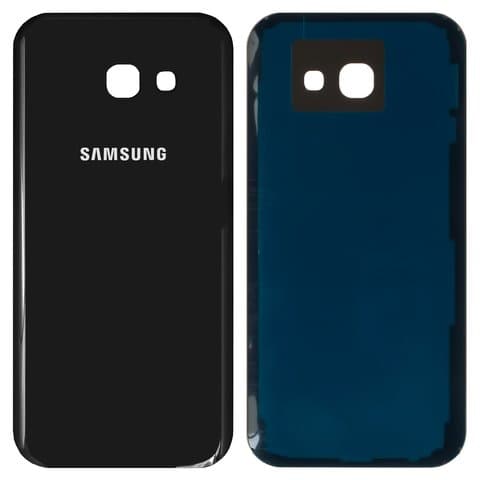 Задня кришка Samsung SM-A520 Galaxy A5 (2017), чорна, Original (PRC) | корпус, задняя панель аккумулятора, АКБ, батареи