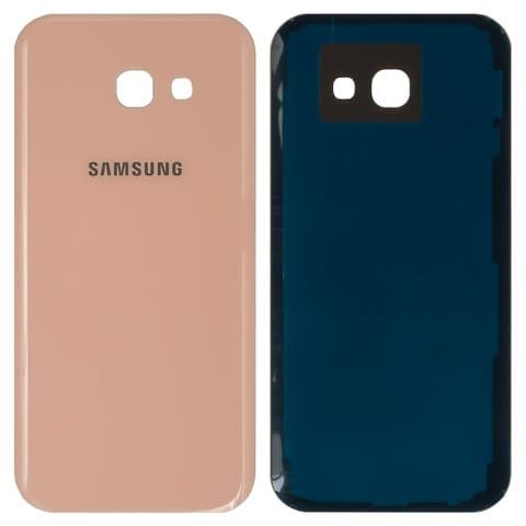 Задня кришка Samsung SM-A520 Galaxy A5 (2017), рожева, Original (PRC) | корпус, задняя панель аккумулятора, АКБ, батареи