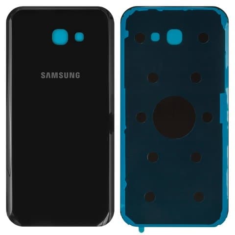 Задня кришка Samsung SM-A720 Galaxy A7 (2017), чорна, Original (PRC) | корпус, задняя панель аккумулятора, АКБ, батареи