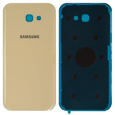 Задня кришка Samsung SM-A720 Galaxy A7 (2017), золотиста, Original (PRC) | корпус, задняя панель аккумулятора, АКБ, батареи