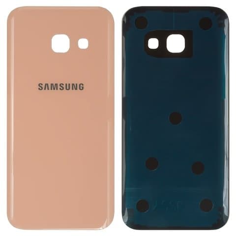Задня кришка Samsung SM-A320 Galaxy A3 (2017), рожева, Original (PRC) | корпус, задняя панель аккумулятора, АКБ, батареи