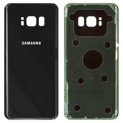Задня кришка Samsung SM-G950 Galaxy S8, чорна, Midnight Black, Original (PRC) | корпус, задняя панель аккумулятора, АКБ, батареи