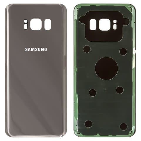 Задня кришка Samsung SM-G950 Galaxy S8, фіолетова, сіра, Orchid Gray, Original (PRC) | корпус, задняя панель аккумулятора, АКБ, батареи