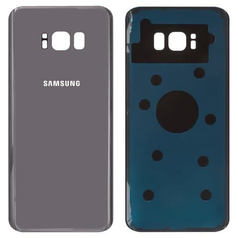 Задня кришка Samsung SM-G955 Galaxy S8 Plus, сіра, Orchid Gray, Original (PRC) | корпус, задняя панель аккумулятора, АКБ, батареи
