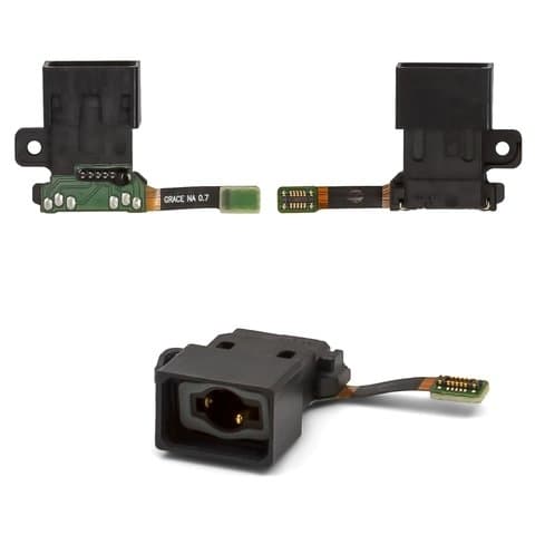 Шлейф Samsung SM-N930 Galaxy Note 7, коннектора наушников, Original (PRC)