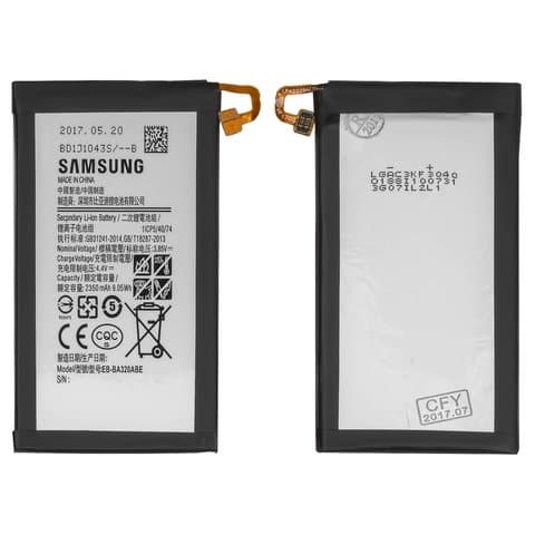 Акумулятор Samsung SM-A320 Galaxy A3 (2017), EB-BA320ABE, Original (PRC) | 3-12 міс. гарантії | АКБ, батарея, аккумулятор