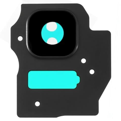 Стекло камеры Samsung SM-G955 Galaxy S8 Plus, черное, Midnight Black, Original (PRC)