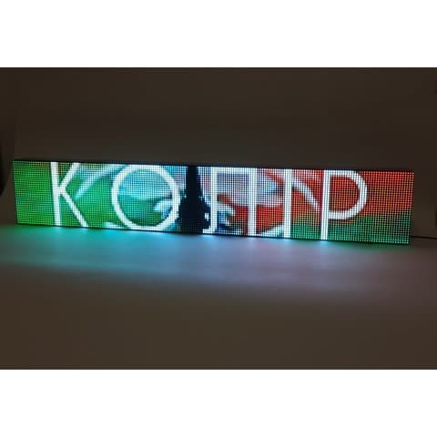 LED-дисплей для рекламы 960 мм x 160 мм, (192 x 32 точек), IP20