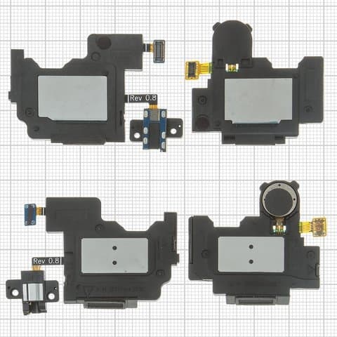 Динамік Samsung SM-T700 Galaxy Tab S 8.4, бузер, дзвоник виклику та гучного зв'язку, нижній динамік | динамик, в резонаторі, с конектором наушников, комплект 2 шт, Original (PRC) | динамик