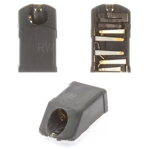 Коннектор handsfree (наушников) Xiaomi Mi 3, Original (PRC), (гнездо, разъем, слот)