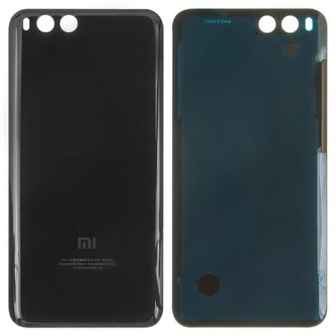 Задня кришка Xiaomi Mi 6, MCE16, чорна, Original (PRC) | корпус, задняя панель аккумулятора, АКБ, батареи