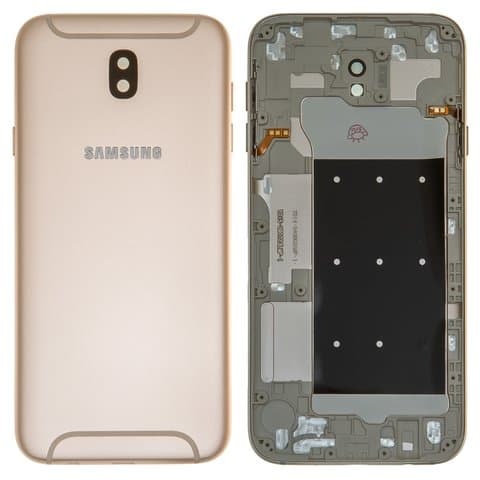 Задня кришка Samsung SM-J730 Galaxy J7 (2017), золотиста, Original (PRC) | корпус, задняя панель аккумулятора, АКБ, батареи