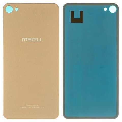 Задня кришка Meizu U20, золотиста, Original (PRC) | корпус, задняя панель аккумулятора, АКБ, батареи