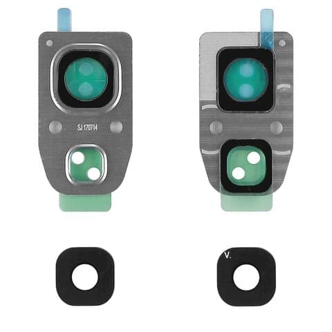 Стекло камеры Samsung SM-A320 Galaxy A3 (2017), SM-A520 Galaxy A5 (2017), SM-A720 Galaxy A7 (2017), голубое, Blue Mist, Original (PRC)