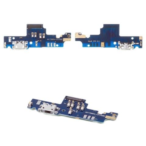 Плата зарядки Xiaomi Redmi Note 4X, шлейф коннектора зарядки, широкий коннектор, телефонов с 64 ГБ памяти, High Copy