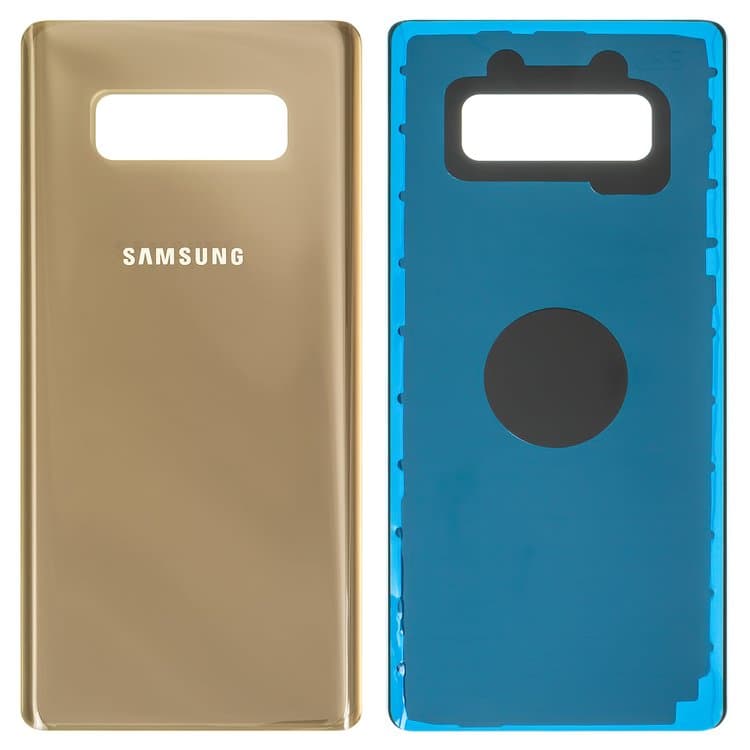 Задня кришка Samsung SM-N950 Galaxy Note 8, золотиста, Maple Gold, Original (PRC) | корпус, задняя панель аккумулятора, АКБ, батареи