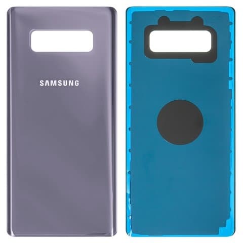 Задня кришка Samsung SM-N950 Galaxy Note 8, сіра, Orchid Gray, Original (PRC) | корпус, задняя панель аккумулятора, АКБ, батареи