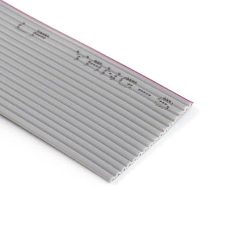 Шлейф 16-контактный IDC-16 (шаг 1.27 мм, 300 В, ширина 20.32 мм, FLC-16, KLS17-127-FC-16-1)