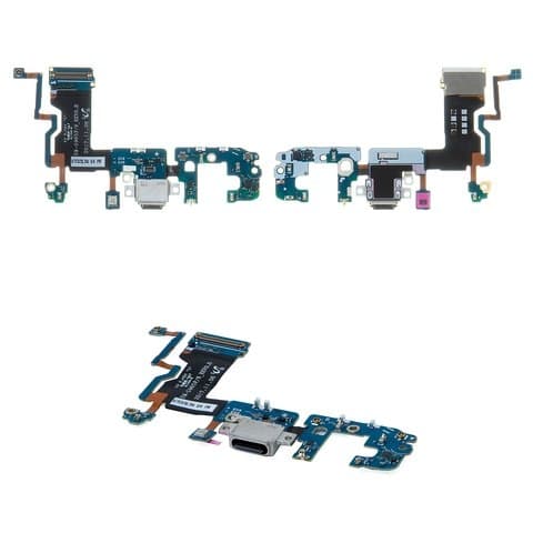 Плата зарядки Samsung SM-G965 Galaxy S9 Plus, шлейф коннектора зарядки, Original (PRC)