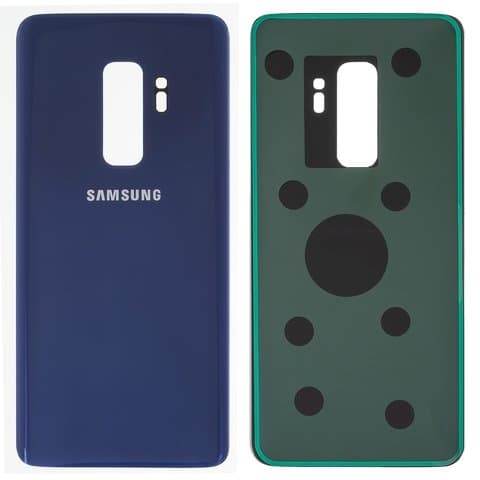 Задня кришка Samsung SM-G965 Galaxy S9 Plus, синя, Coral Blue, Original (PRC) | корпус, задняя панель аккумулятора, АКБ, батареи