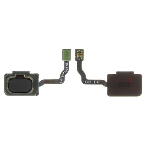 Шлейф Samsung SM-G960 Galaxy S9, SM-G965 Galaxy S9 Plus, сканера отпечатка пальца (Touch ID), чорний, Original (PRC)
