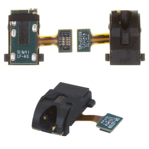 Коннектор handsfree (наушников) Samsung SM-J320 Galaxy J3 (2016), со шлейфом