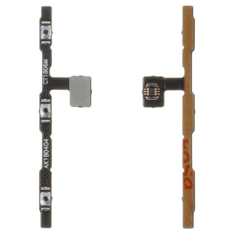 Шлейф Xiaomi Mi Mix 2S, M1803D5XA, кнопки включения, кнопок звука (регуляции громкости), боковых клавиш, Original (PRC)