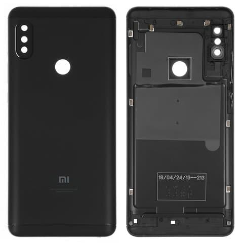 Задня кришка Xiaomi Redmi Note 5, M1803E7SG, чорна, Original (PRC) | корпус, задняя панель аккумулятора, АКБ, батареи