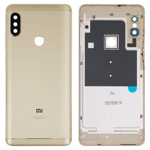 Задня кришка Xiaomi Redmi Note 5, M1803E7SG, золотиста, Original (PRC) | корпус, задняя панель аккумулятора, АКБ, батареи