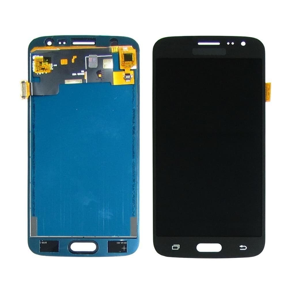 Дисплей Samsung SM-J210 Galaxy J2 (2016), чорний | з тачскріном | High Copy, IPS | дисплейный модуль, экран