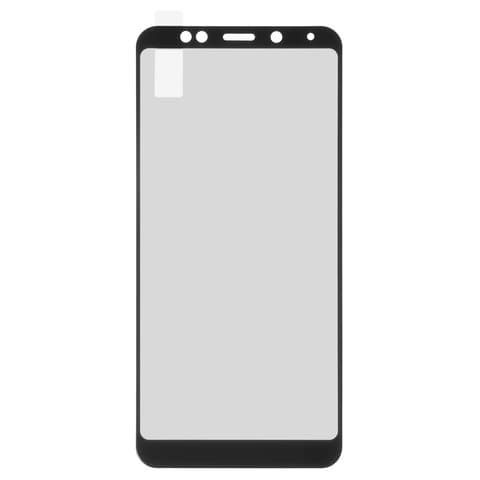 Захисне скло Xiaomi Redmi 5 Plus, MEG7, чорне, Full Screen, сумісне з чохлом | Закаленное защитное стекло