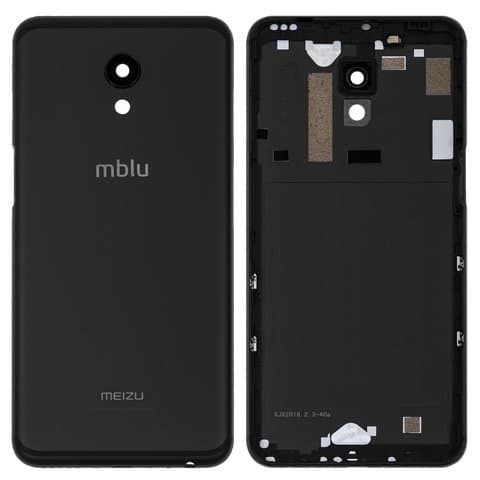 Задня кришка Meizu M6s, M712H, чорна, Original (PRC) | корпус, задняя панель аккумулятора, АКБ, батареи
