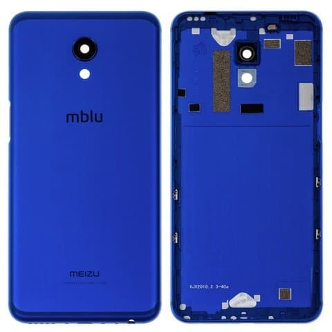Задня кришка Meizu M6s, M712H, синя, Original (PRC) | корпус, задняя панель аккумулятора, АКБ, батареи