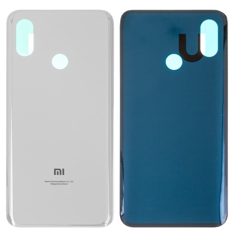 Задня кришка Xiaomi Mi 8, M1803E1A, біла, Original (PRC) | корпус, задняя панель аккумулятора, АКБ, батареи