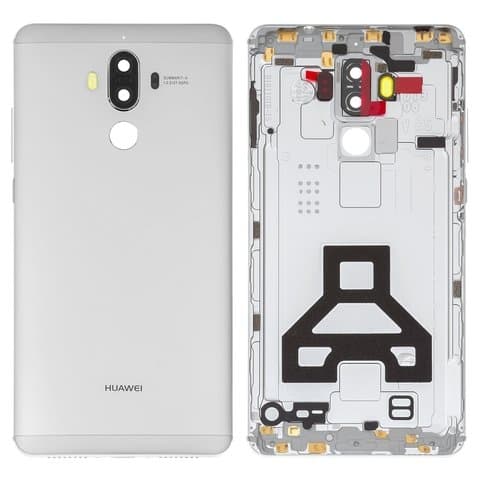 Задня кришка Huawei Mate 9, срібляста, Original (PRC) | корпус, задняя панель аккумулятора, АКБ, батареи