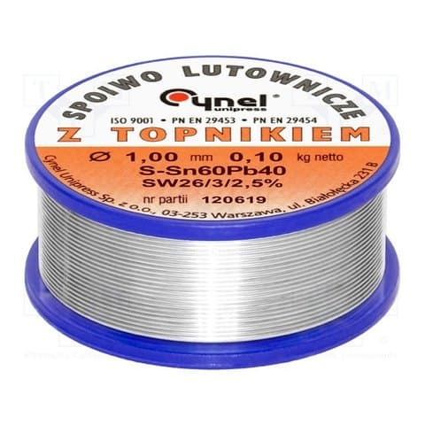 Припой Cynel LC60-1.00/0.1