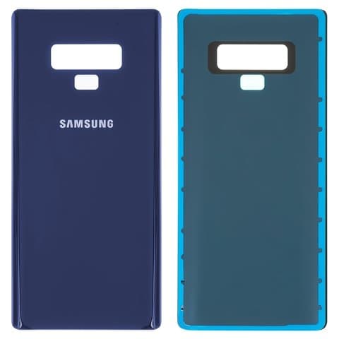 Задня кришка Samsung SM-N960 Galaxy Note 9, синя, Ocean Blue, Original (PRC) | корпус, задняя панель аккумулятора, АКБ, батареи