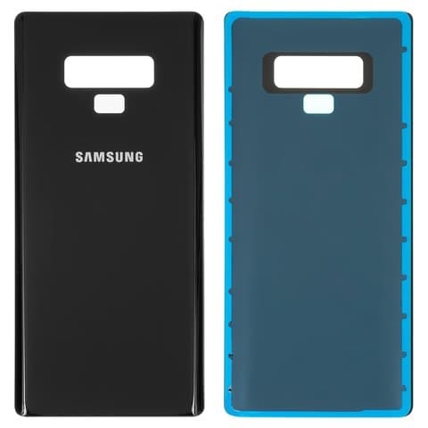 Задня кришка Samsung SM-N960 Galaxy Note 9, чорна, Midnight Black, Original (PRC) | корпус, задняя панель аккумулятора, АКБ, батареи