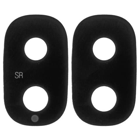 Стекло камеры Samsung SM-J250 Galaxy J2 (2018), черное, Original (PRC)