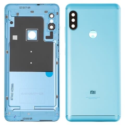 Задня кришка Xiaomi Redmi Note 5, M1803E7SG, блакитна, Original (PRC) | корпус, задняя панель аккумулятора, АКБ, батареи